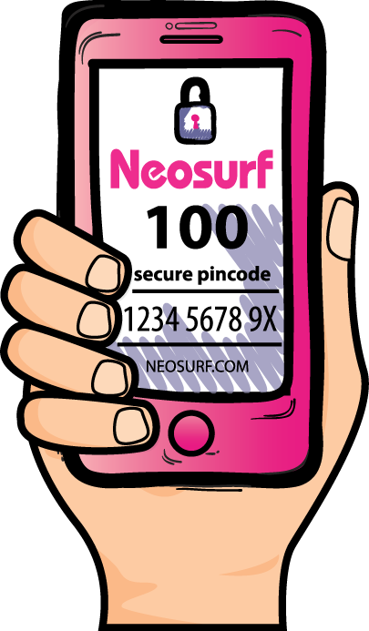 Ο λογαριασμός Neosurf διατίθεται σε επιτραπέζιους υπολογιστές ή κινητά